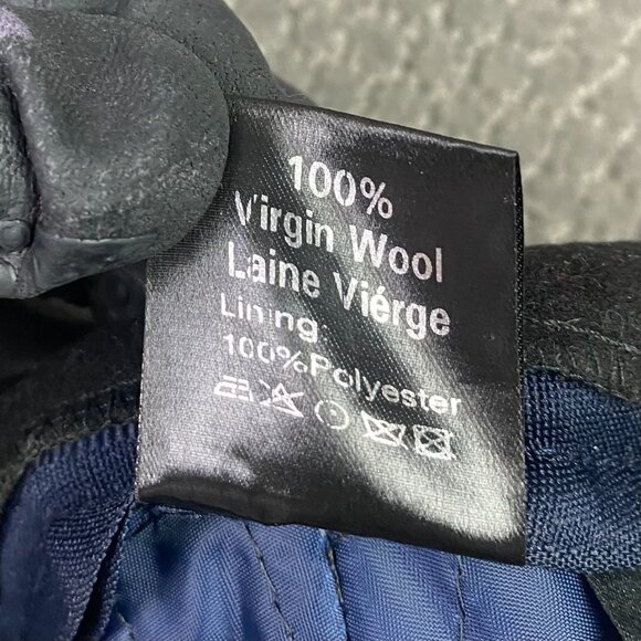 Magill Italy Patchwork Wool Tweed Flat Cap Newsboy Cabbie Hat Medium Ear Flaps - Picture 10 of 10